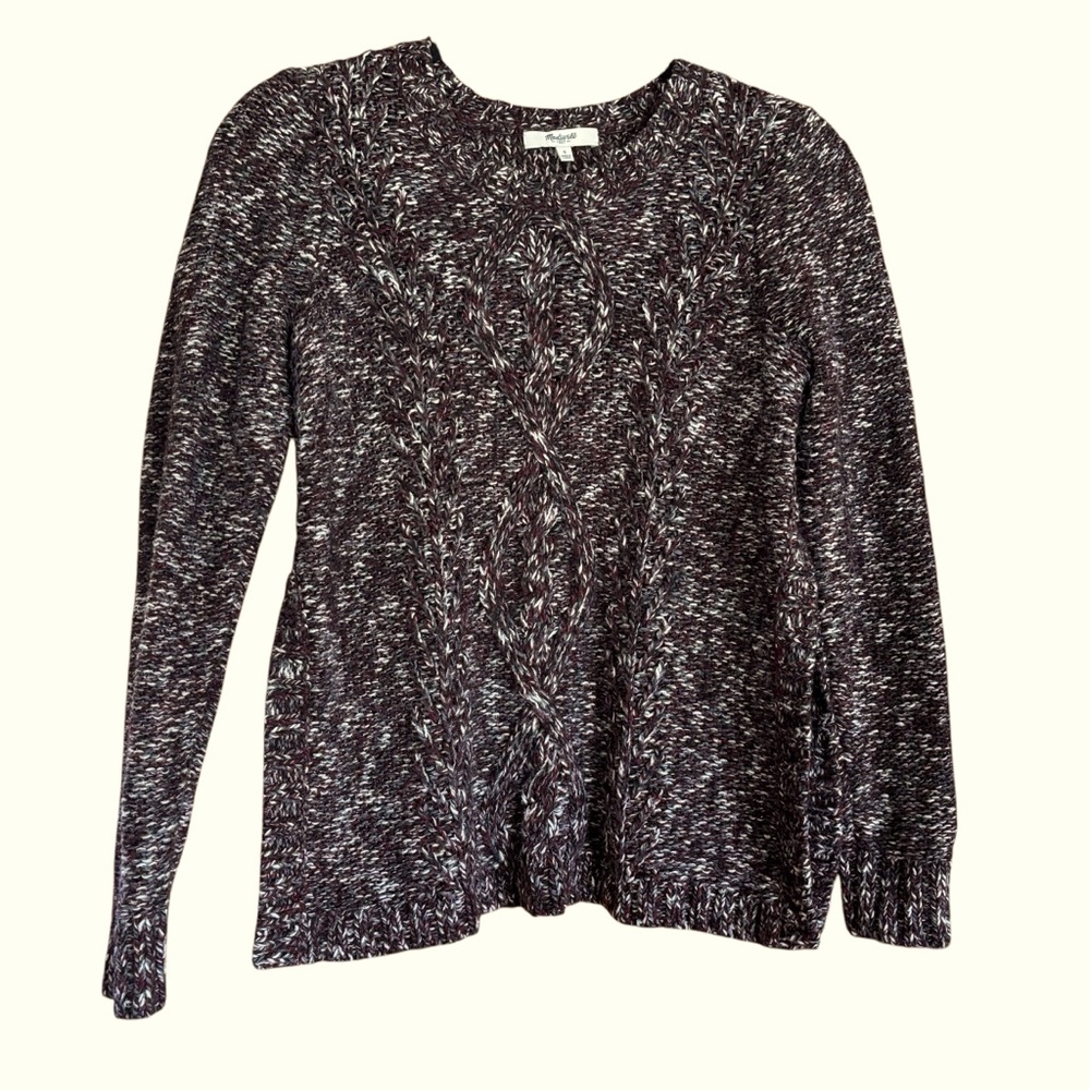 Madewell Firelight Marled Sweater Size Small‎ Style# A9474